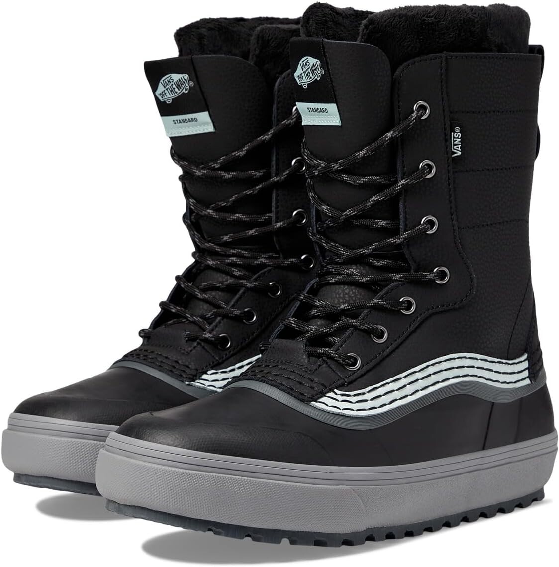 

Зимние ботинки Standard Snow MTE Vans, серый/черный