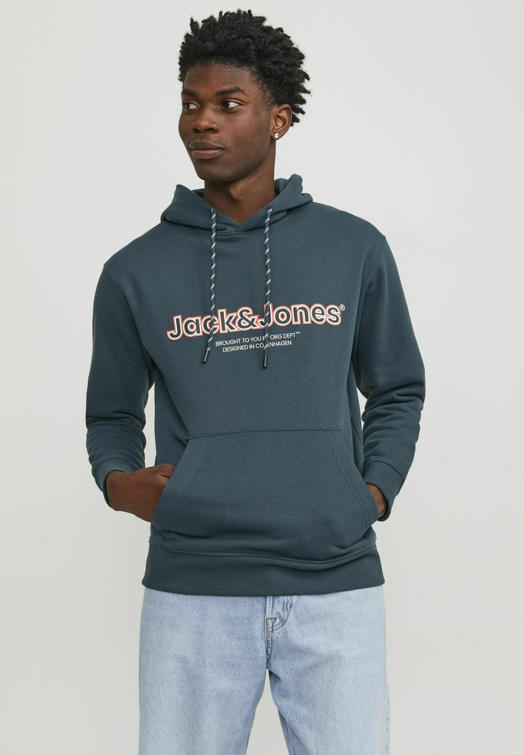 

Толстовка с капюшоном Jorlakewood Hood Jack & Jones, цвет magical forest