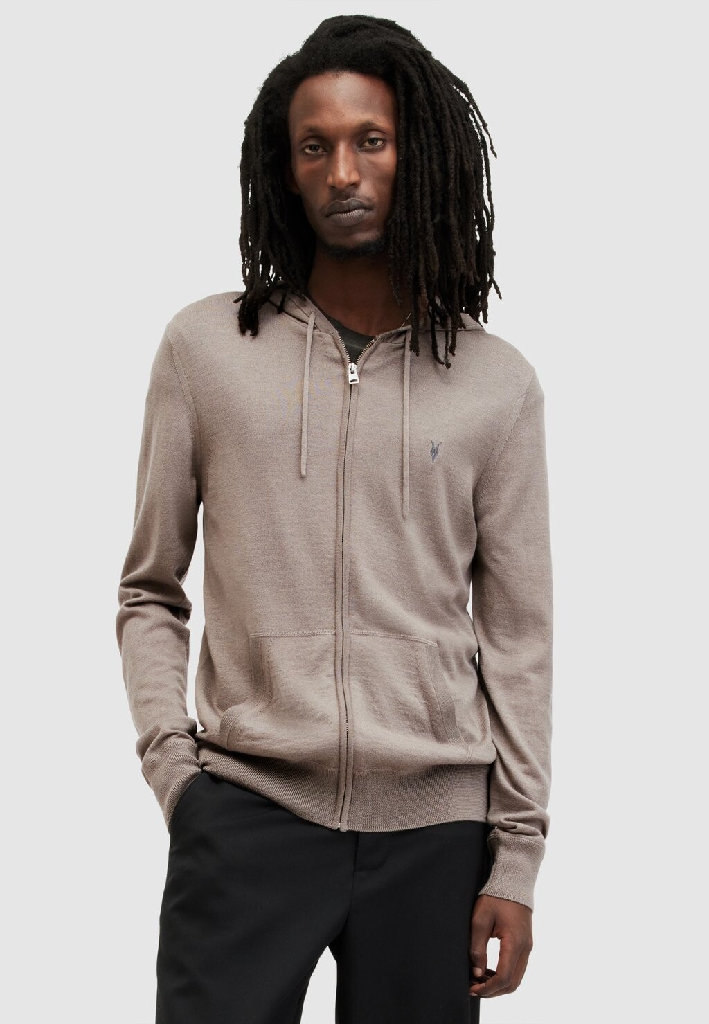 

Кардиган AllSaints, бежевый