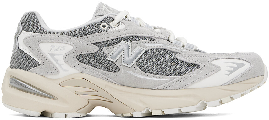 

Серые кроссовки 725V1 New Balance, цвет Raincloud/Shadow grey/Sea salt