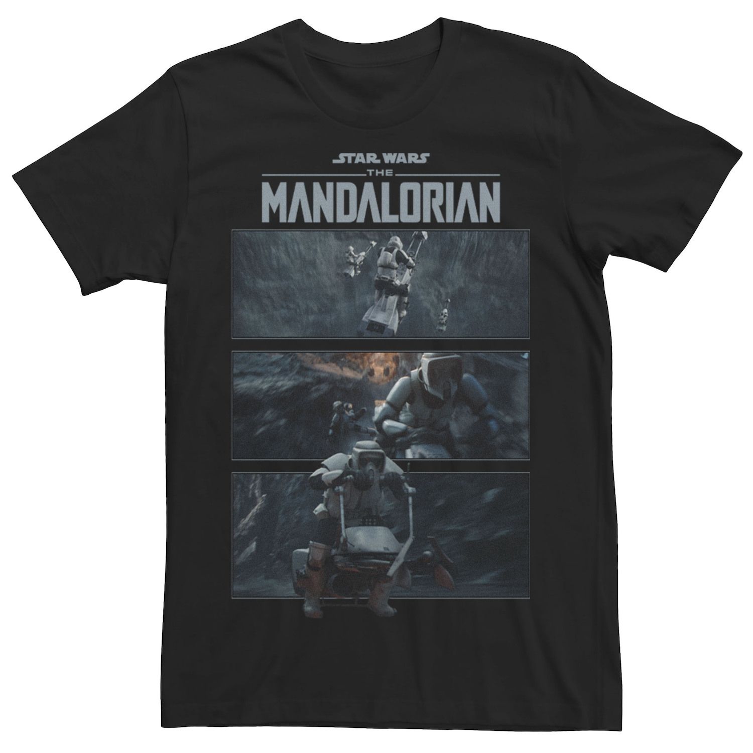 цена Мужская футболка «Звездные войны, мандалорская битва, погоня» Licensed Character