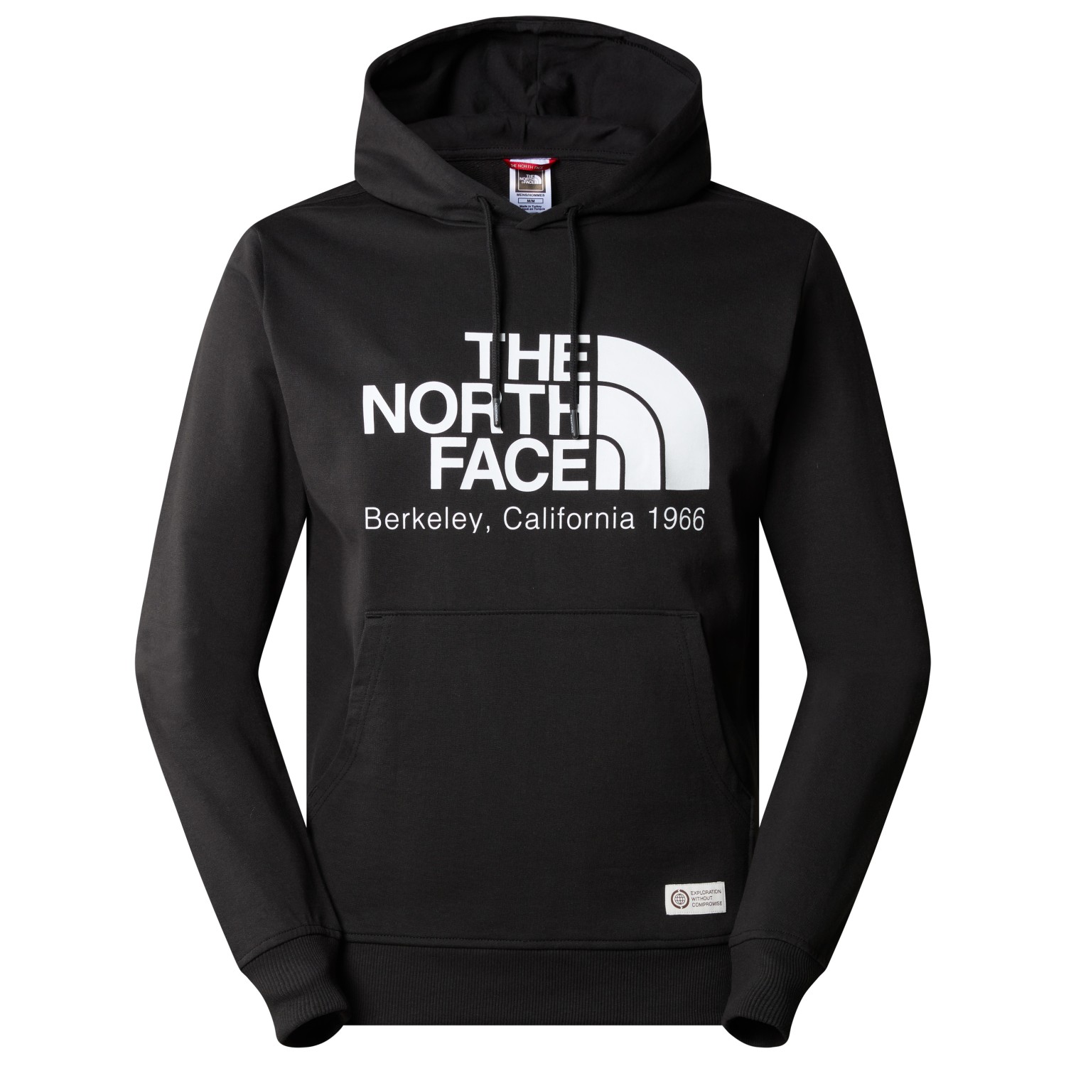Толстовка с капюшоном The North Face Berkeley California, цвет TNF Black мужская толстовка the north face explorer fleece hoodie