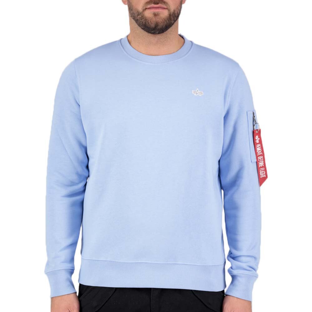 

Толстовка Alpha Industries EMB, синий