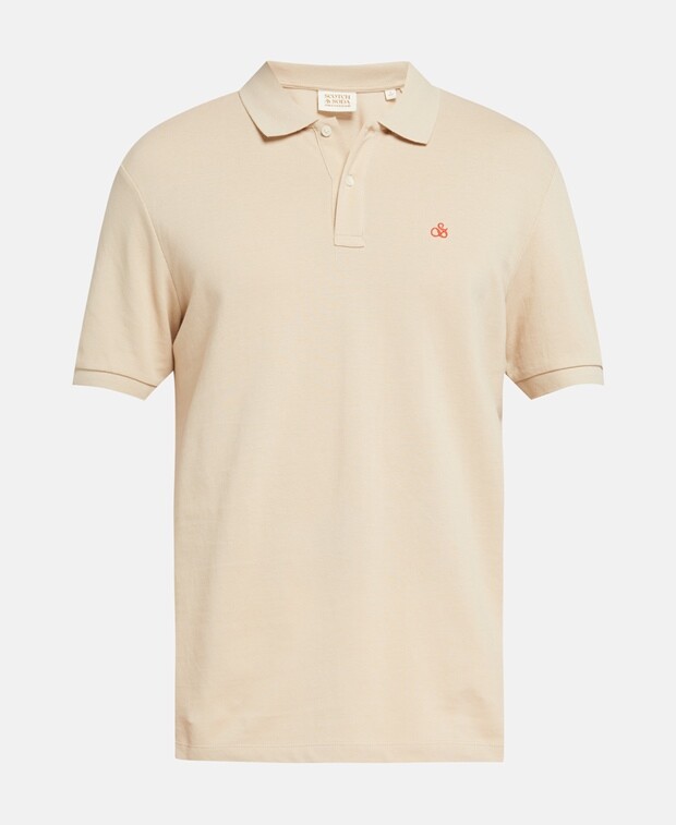 

Рубашка поло Scotch & Soda, цвет Medium Grey