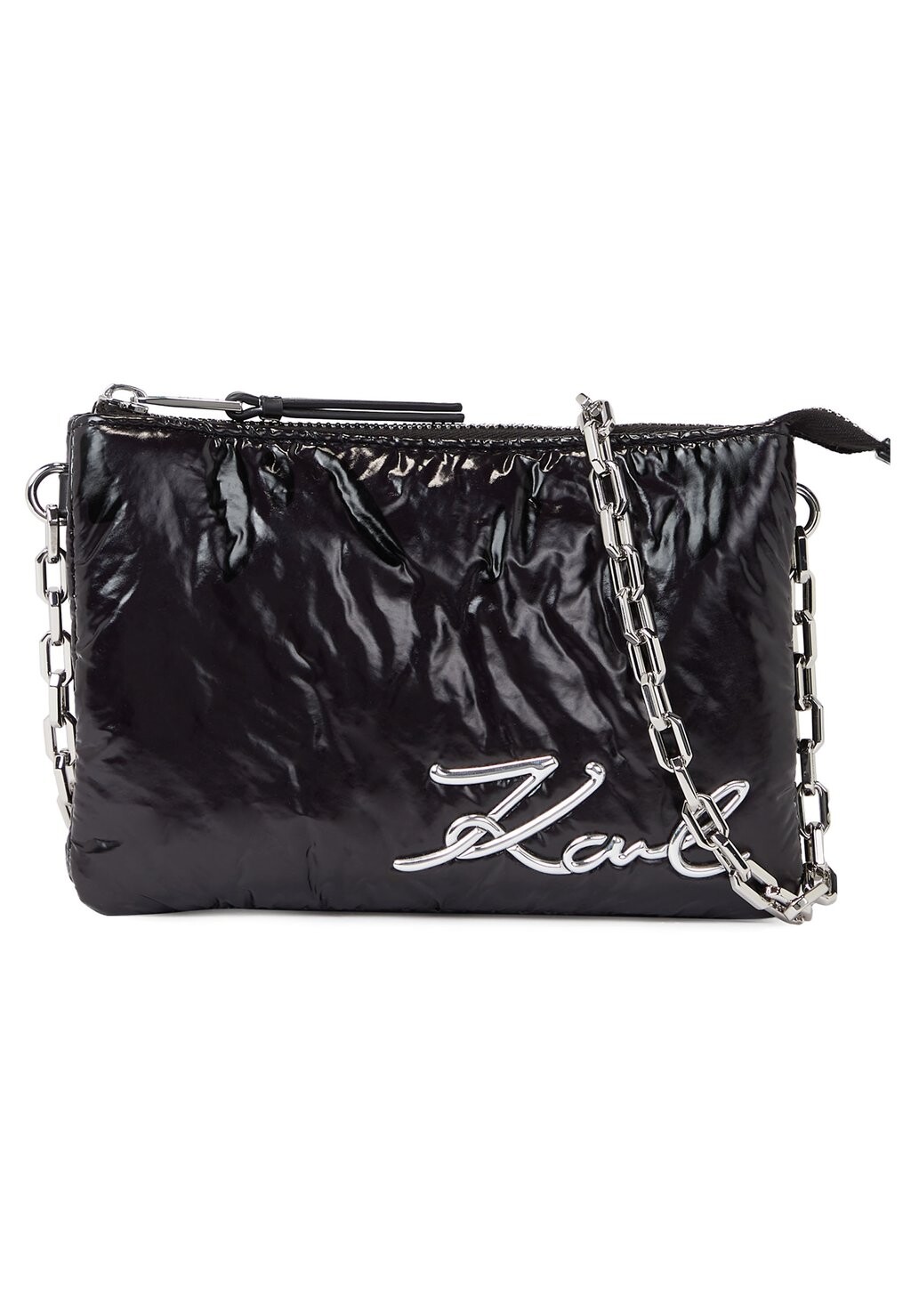

Сумка через плечо Karl Lagerfeld Soft Double, черный