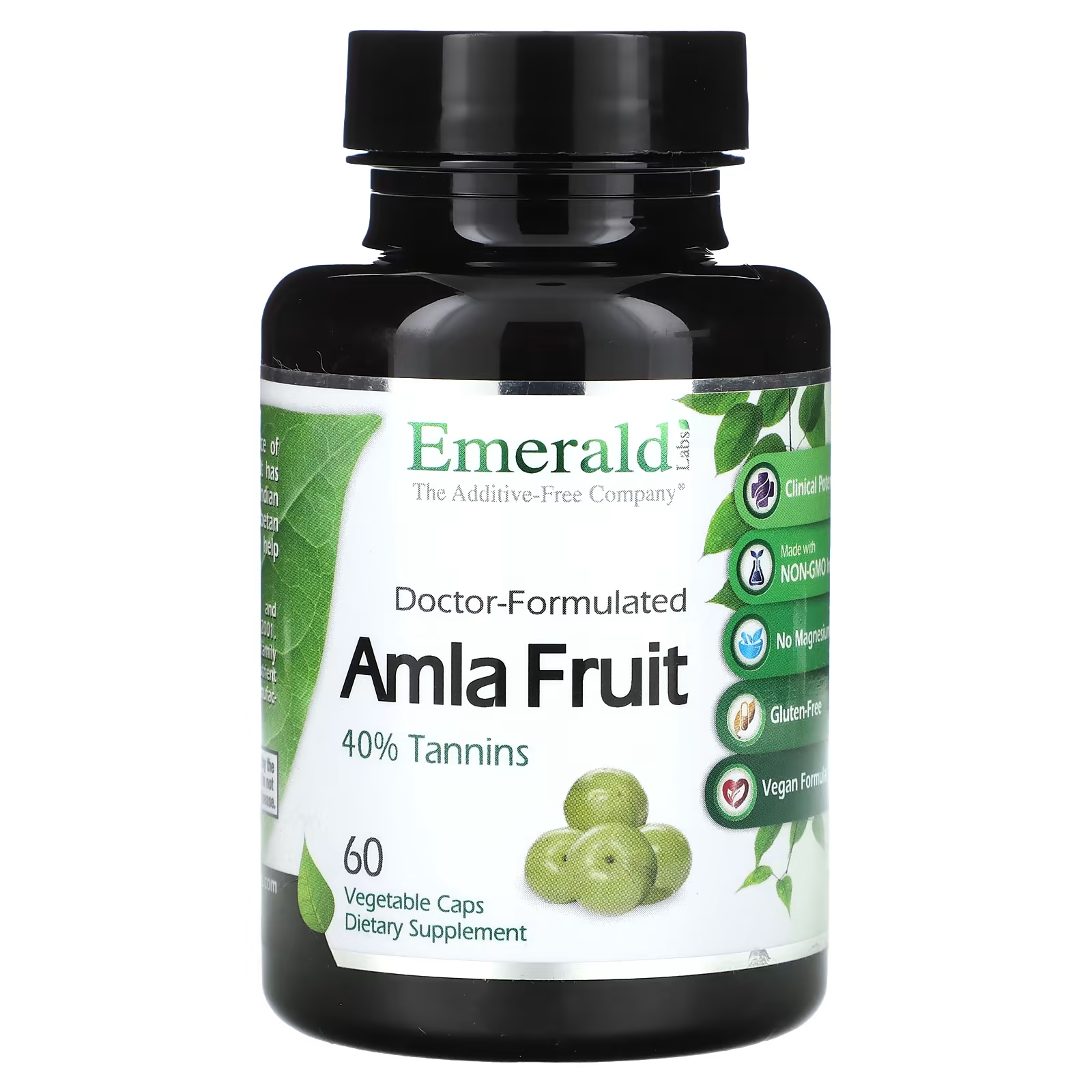 Пищевая добавка Emerald Laboratories Amla-Fruit, 60 растительных капсул пищевая добавка emerald laboratories osteo bone health 90 растительных капсул