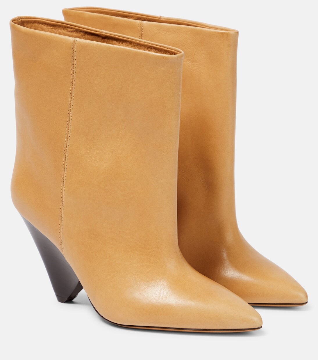 

Кожаные ботильоны miller Isabel Marant, нейтральный