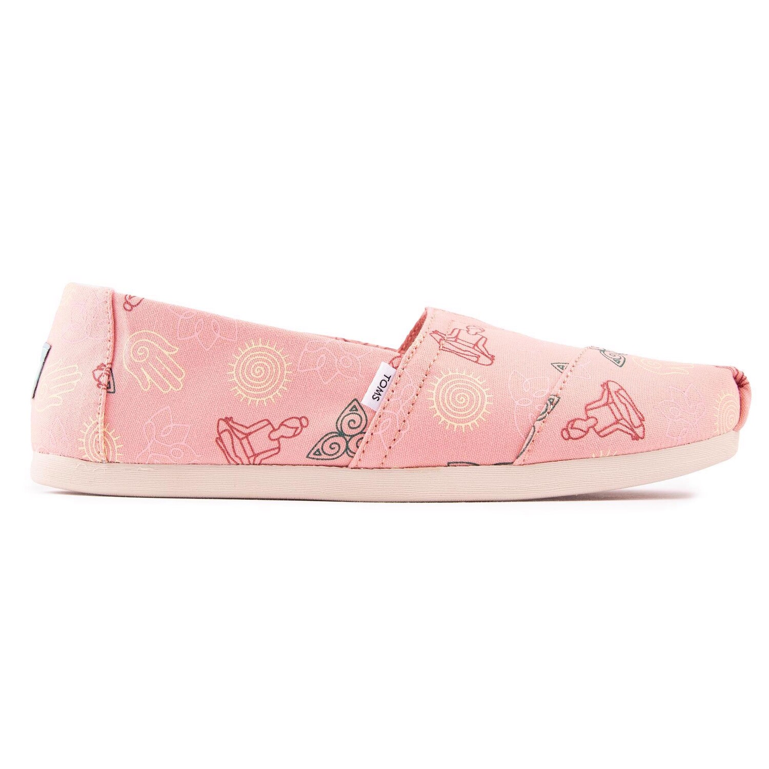 

Альпаргата обувь TOMS, розовый