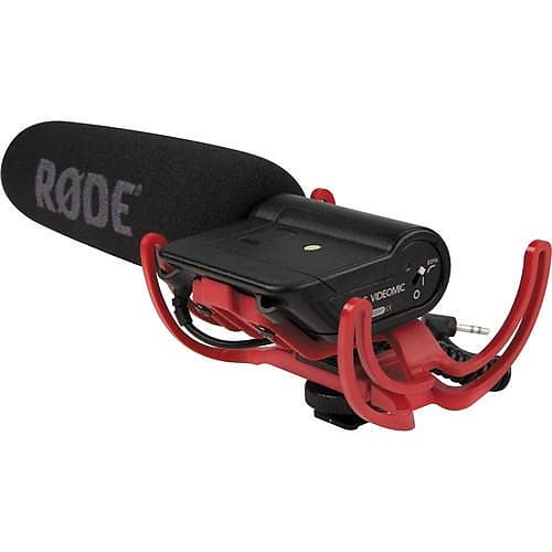 Микрофон RODE VideoMic Camera Shotgun Microphone with Rycote Lyre Suspension микрофон для видеосъёмок rode stereo videomic pro rycote