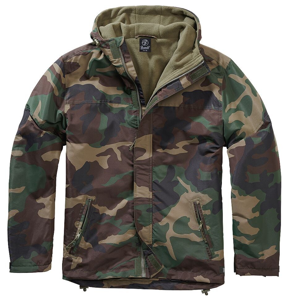 

Куртка Brandit Jacke Frontzip Windbreaker, цвет Camouflage