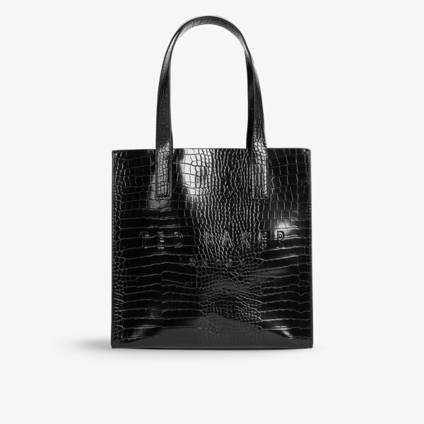

Сумка-шоппер Reptcon из искусственной кожи Ted Baker, черный