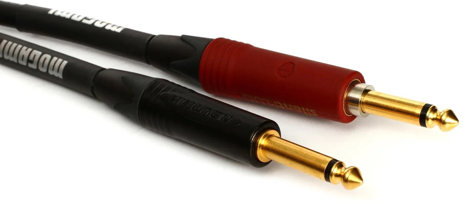 

Mogami Platinum Guitar 12, прямой инструментальный кабель – 12 футов
