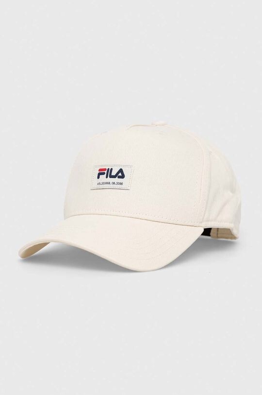 

Бейсболка из хлопка Fila, бежевый