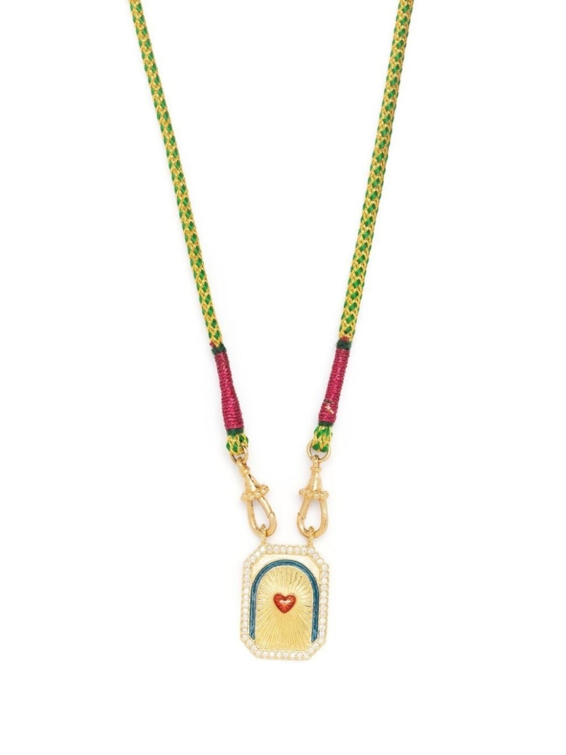 

Колье Heart Mini из желтого золота с бриллиантами Marie Lichtenberg, золотой