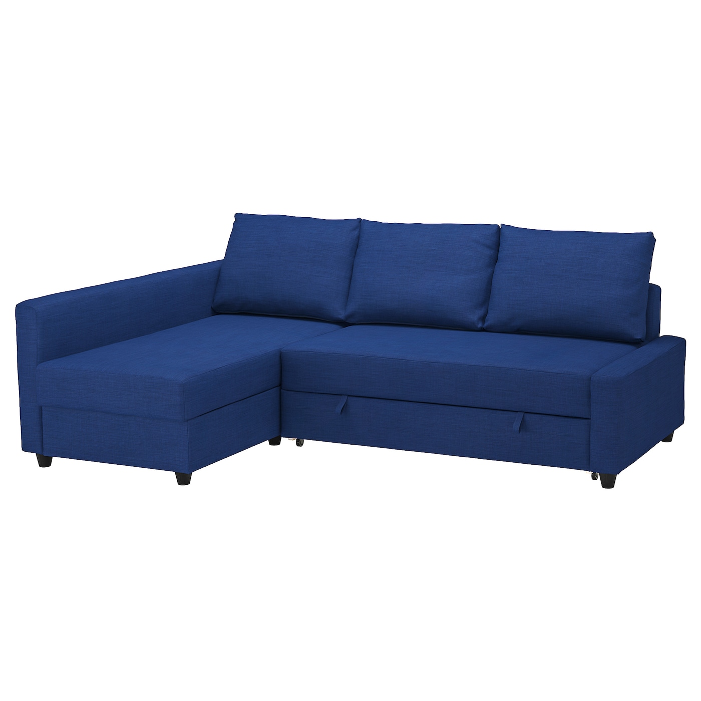 диван кровать угловой ткань непал гранд 7 ФРИХЕТЕН Угловой диван-кровать + место для хранения, Скифтебо синий FRIHETEN IKEA