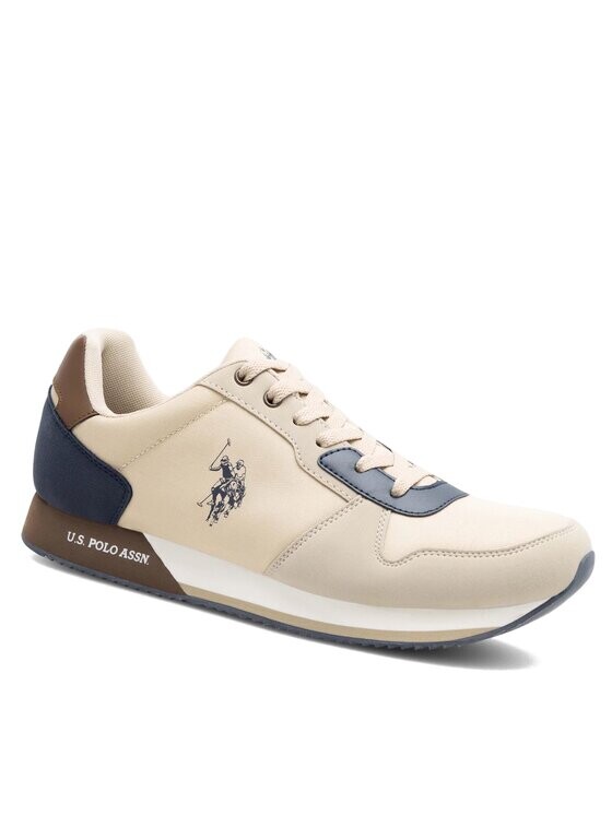 

Кроссовки U.S. Polo Assn., бежевый