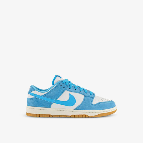 

Кроссовки Dunk Low из кожи и ткани с низким верхом Nike, синий