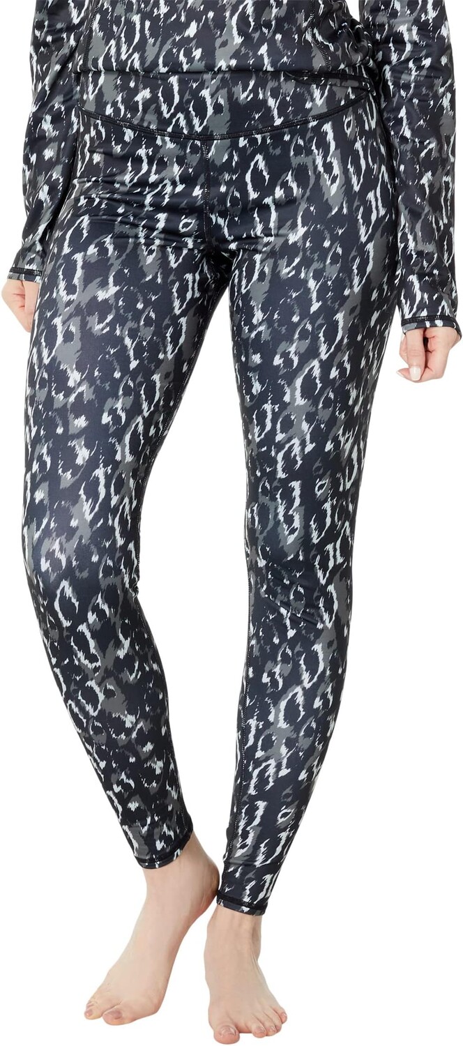 

Брюки Micro-Elite Chamois Printed Tights Hot Chillys, цвет Black Painted Animal