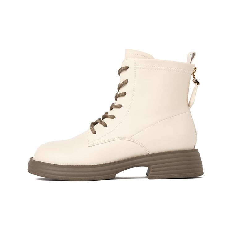 

Ботинки Martin Boot женские Josiny, цвет Off-white (velvet)