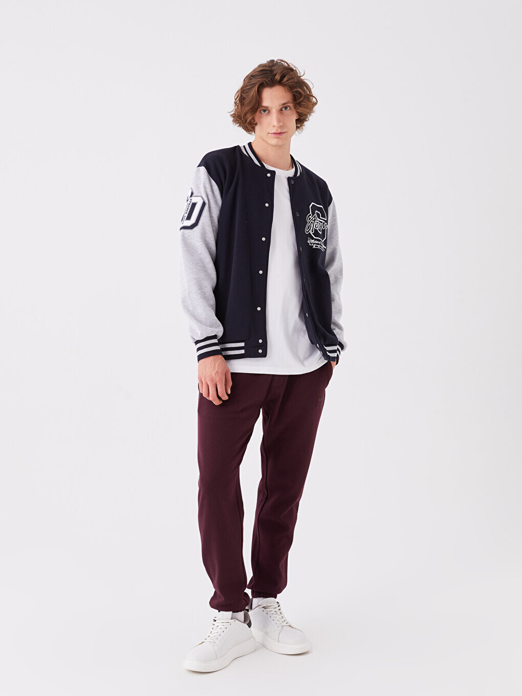 

Мужские спортивные штаны Slim Fit для джоггеров LCW Casual, бургундия