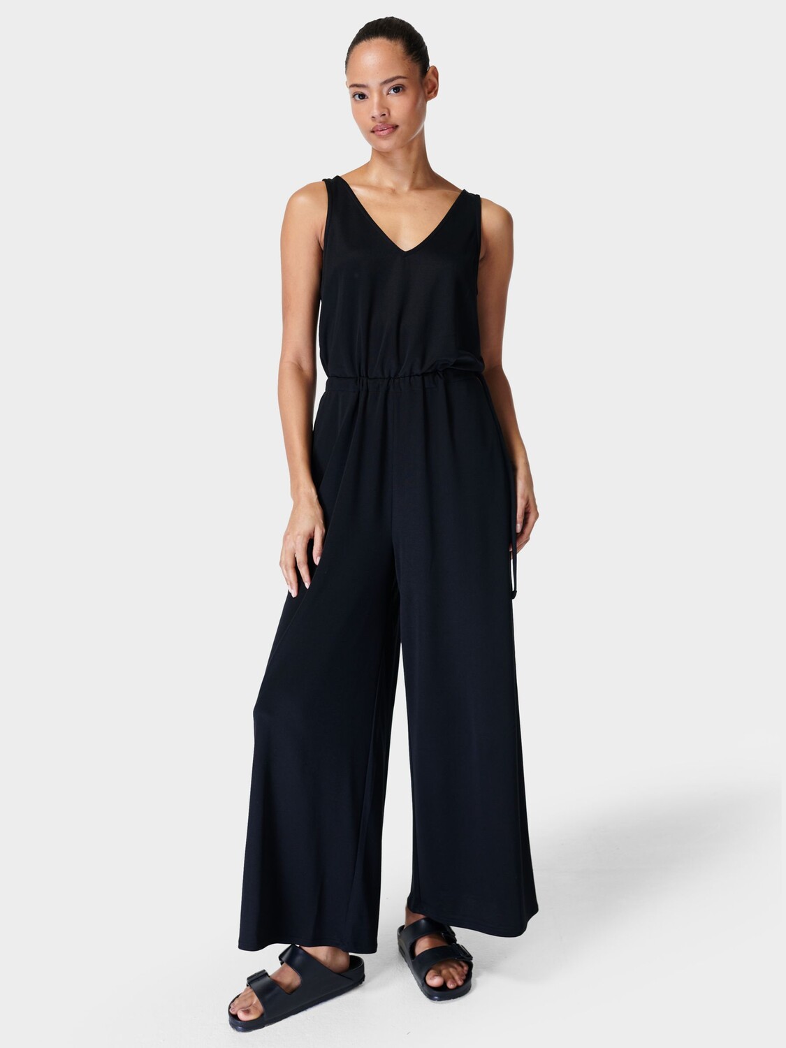 

Широкий комбинезон Sweaty Betty Cruise, черный