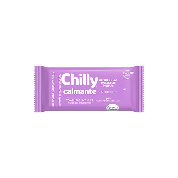 Успокаивающие салфетки для интимной гигиены 12 шт Chilly салфетки для интимной гигиены chilly ph 3 5 12 шт 12 шт chilly