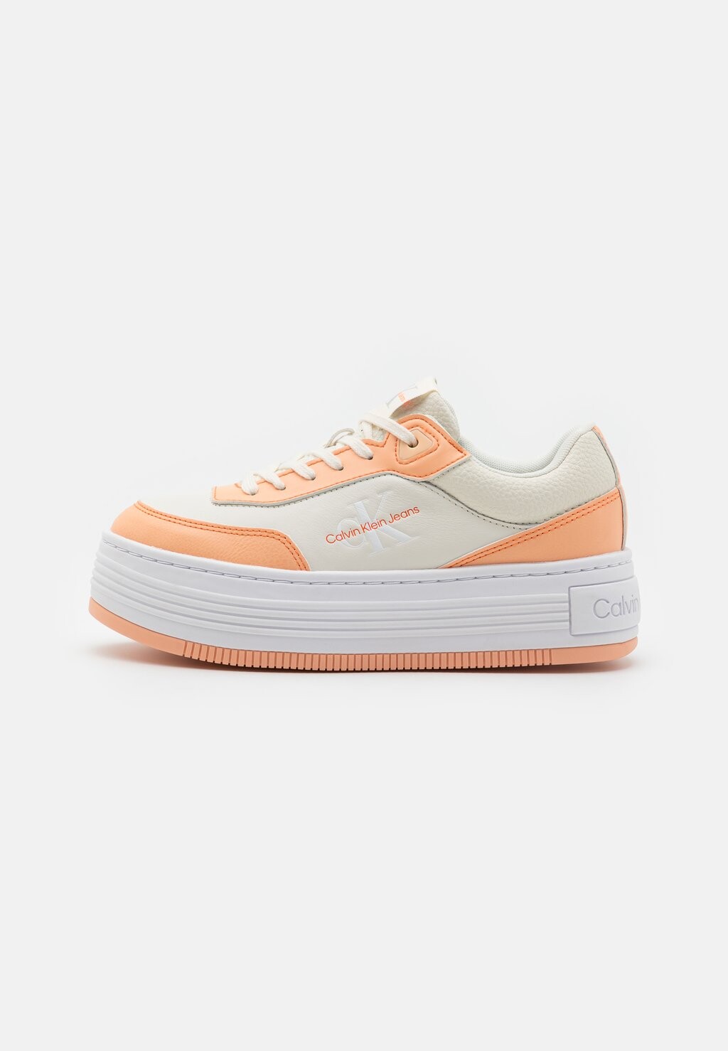 

Кроссовки Calvin Klein Jeans BOLD LACE, цвет apricot ice/creamy white