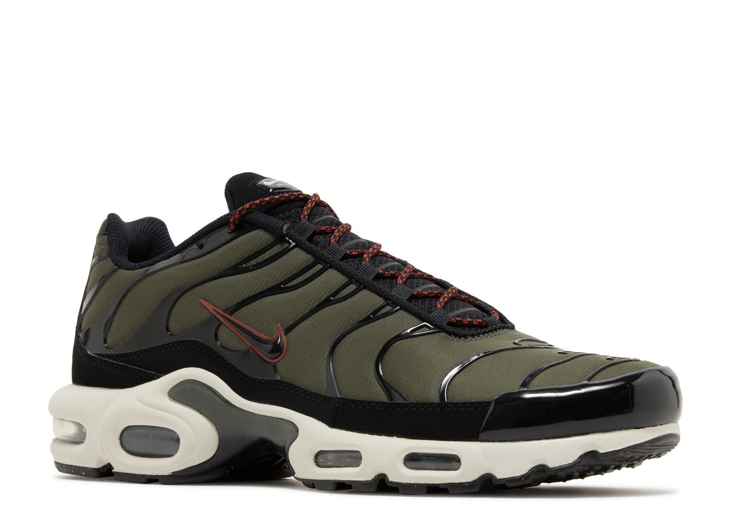 Air max plus olive best sale