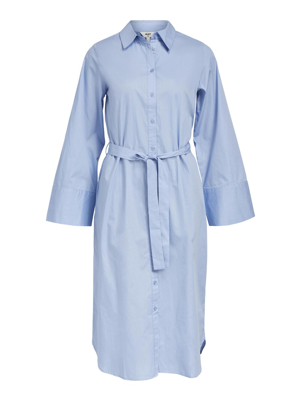 Рубашка-платье OBJECT Kira, светло-синий