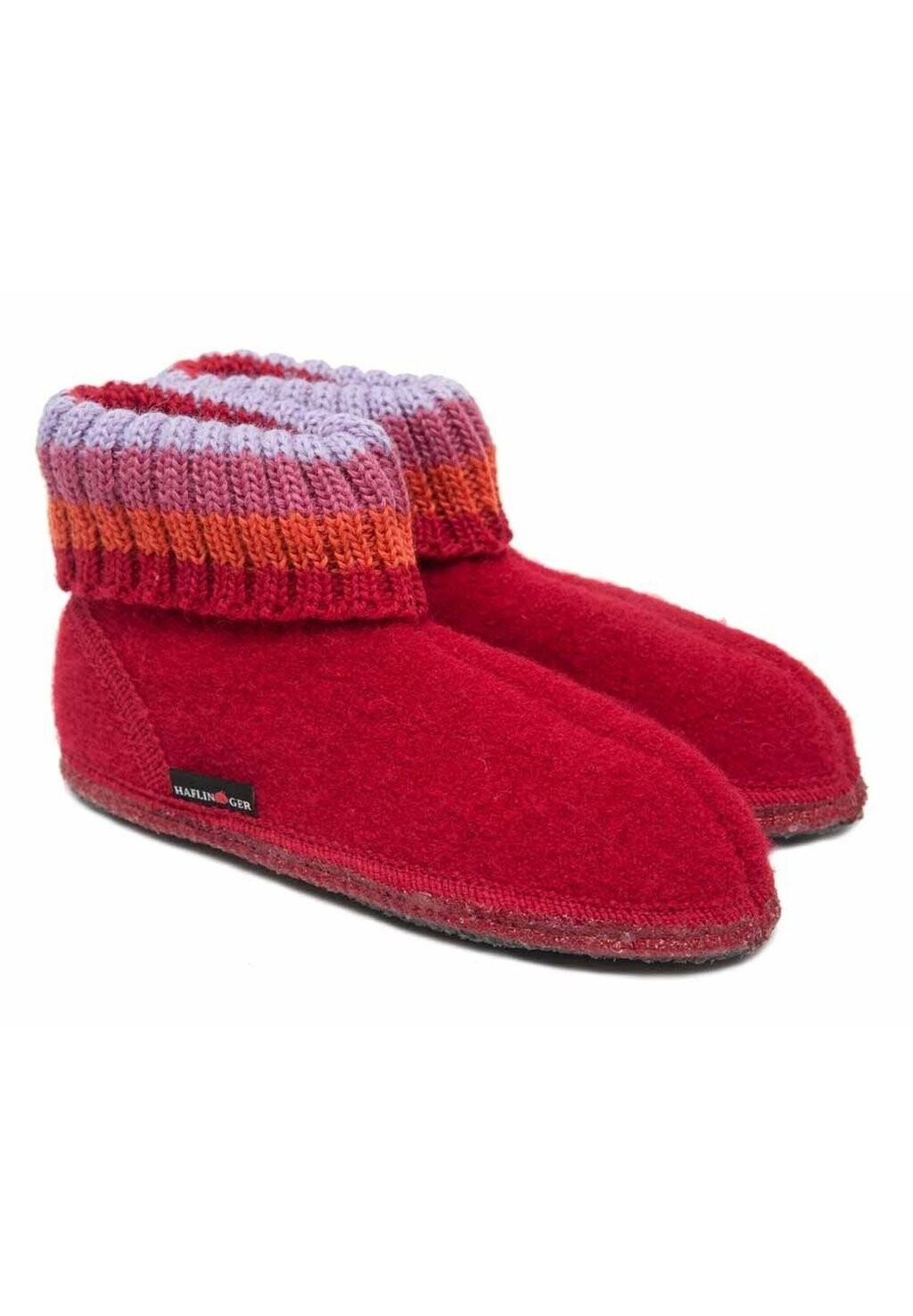 

Тапочки HÜTTENSCHUHE PAUL Haflinger, красный
