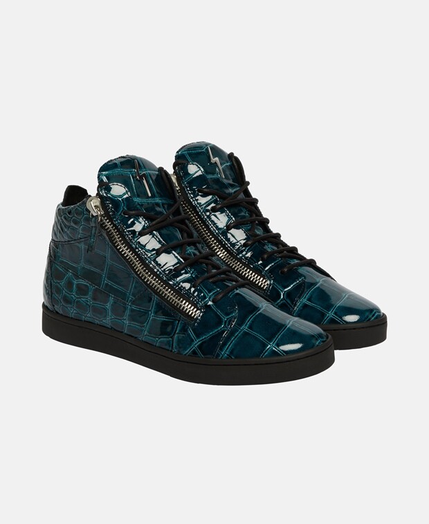 

Кроссовки Giuseppe Zanotti Design, темно-зеленый