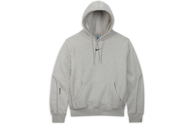 

X Drake NOCTA Cardinal Stock Hoodie Азиатские размеры Nike, серый