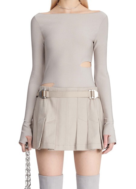 

Мини-юбка со складками Safety Slider Dion Lee