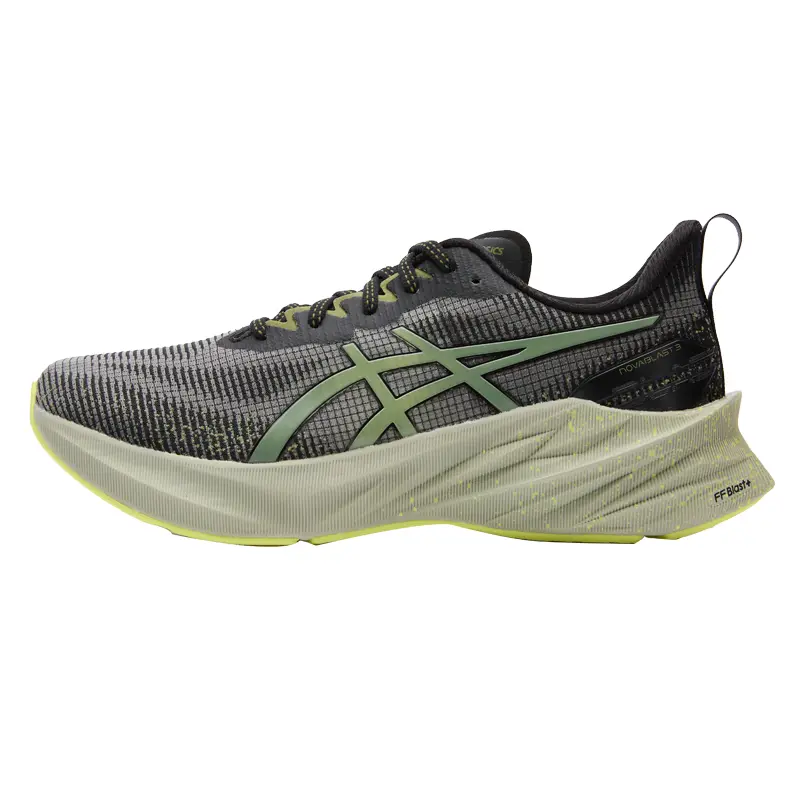 

Кроссовки мужские Asics Novablast 3 LE с отскоком верха, серый / зеленый