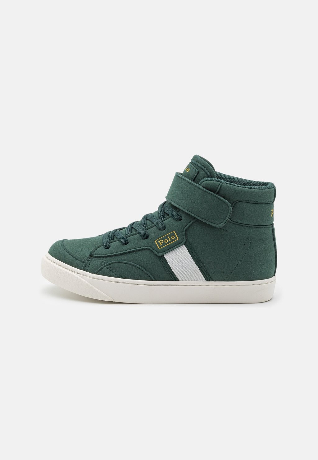 

Высокие кеды Court Ps Unisex Polo Ralph Lauren, цвет green/cream/gold