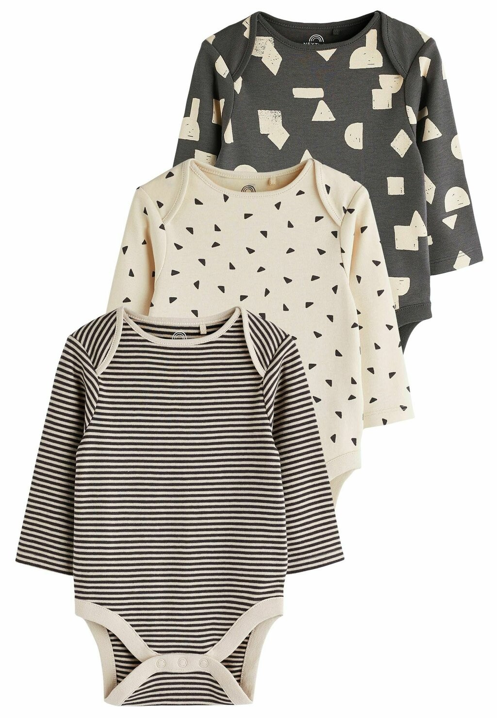 

Боди 3PACK Next, цвет monochrome
