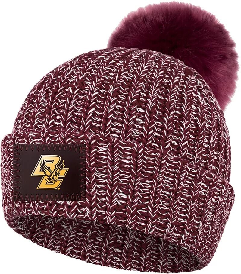 

Вязаная шапка с помпоном в крапинку Love Your Melon Boston College Eagles