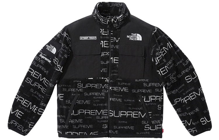 

Бархатная куртка унисекс Supreme, Черный