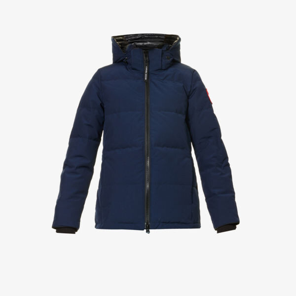 

Пуховая парка chelsea с капюшоном Canada Goose, синий