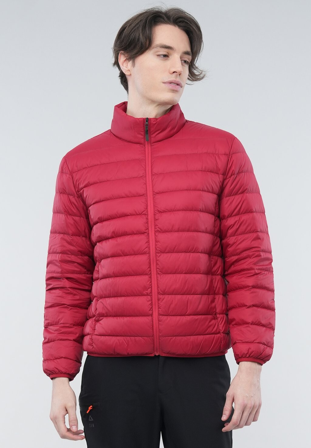 

Пуховик Giordano, красный