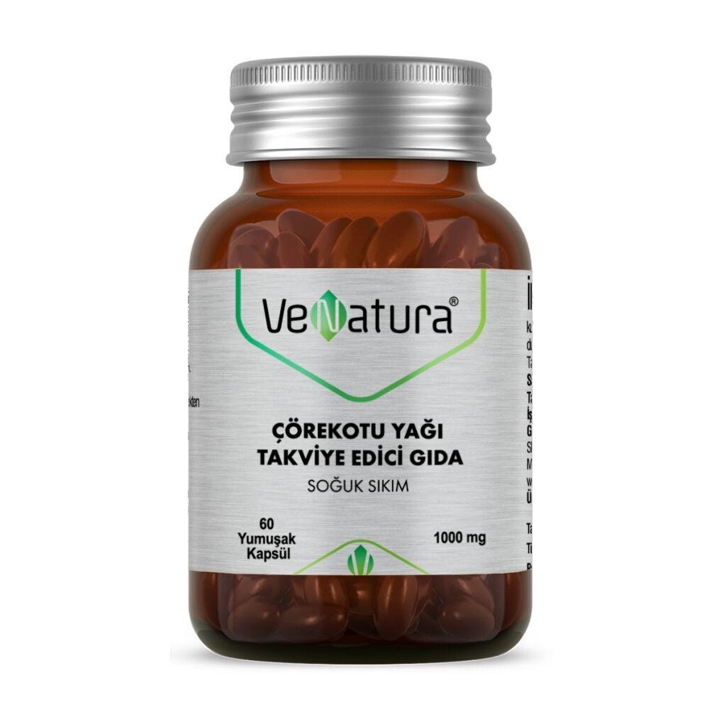 

Масло черного тмина Venatura 1000 мг 60 капсул