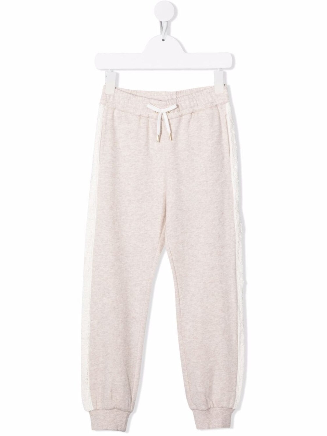 

Chloé Kids спортивные брюки с лампасами, серый