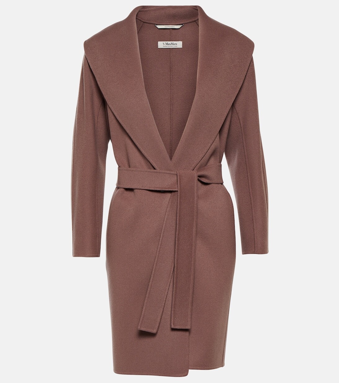 

Пальто Messi с поясом из натуральной шерсти 'S MAX MARA, фиолетовый