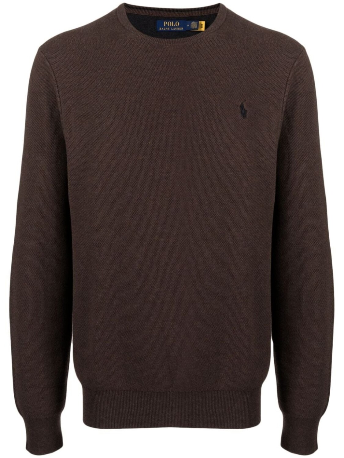 

Polo Ralph Lauren джемпер с вышивкой Polo Pony, коричневый