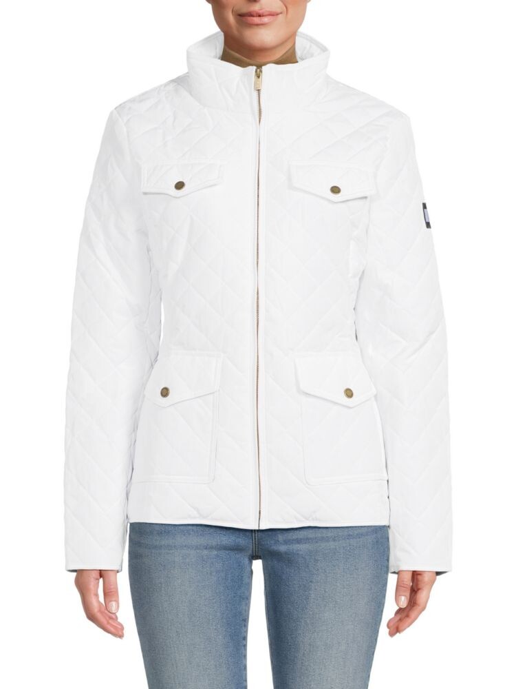 

Пуховик с воротником-стойкой Tommy Hilfiger, цвет Bright White