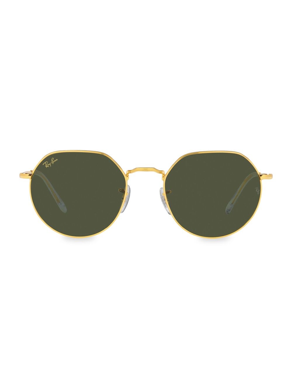 

Круглые солнцезащитные очки неправильной формы 53 мм Ray-Ban, золотой