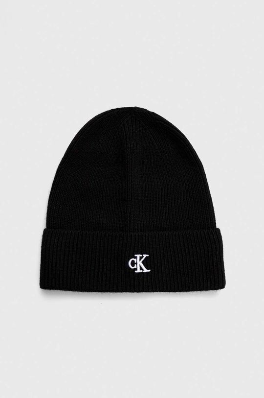 

Шапка из смесовой шерсти Calvin Klein Jeans, черный