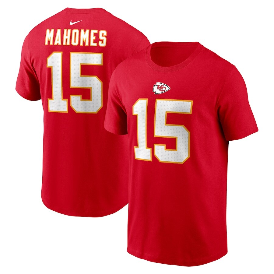 

Футболка с именем и номером Nike Kansas City Chiefs, красный