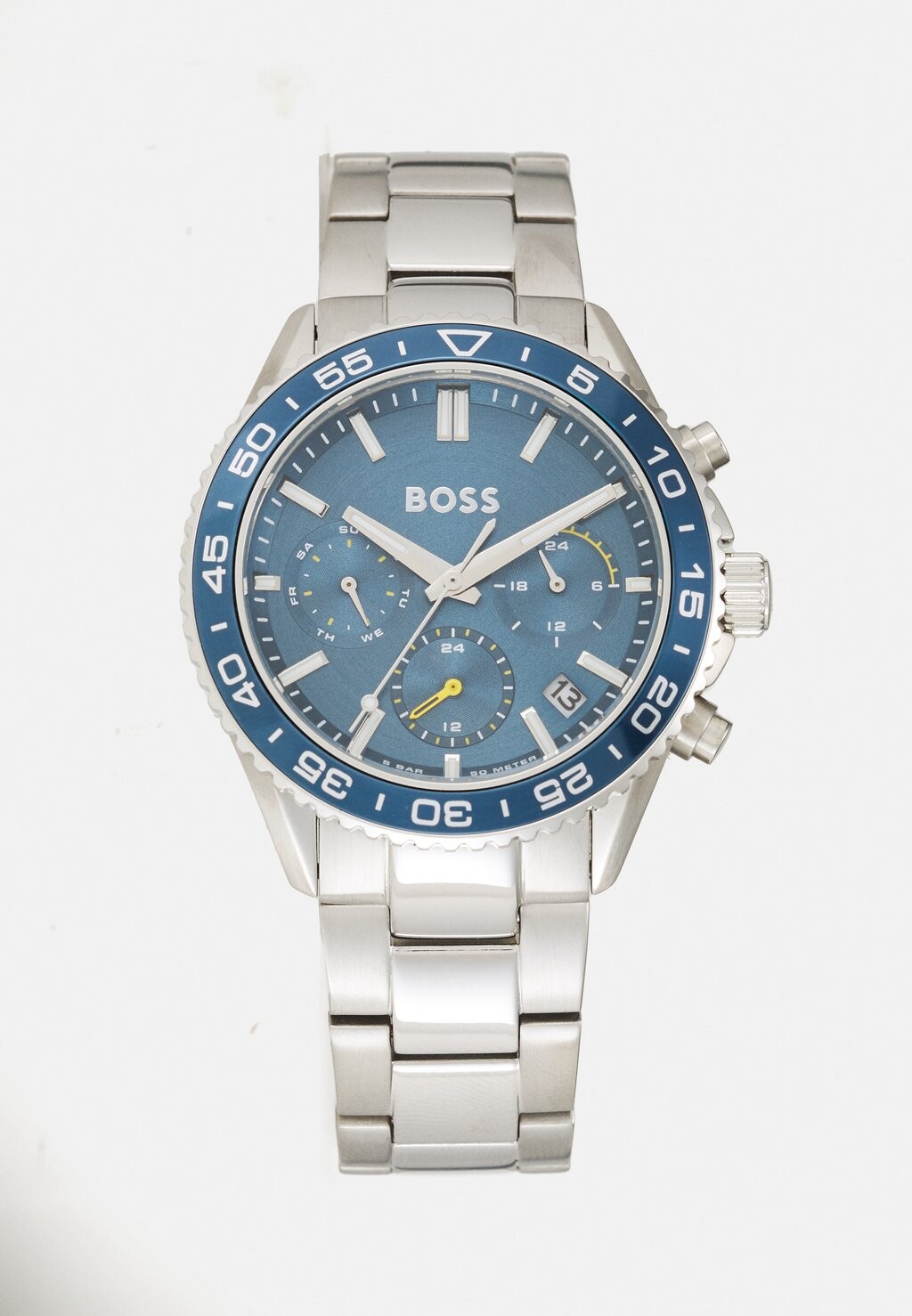 

Часы-хронограф Runner For Her BOSS, серебристого цвета