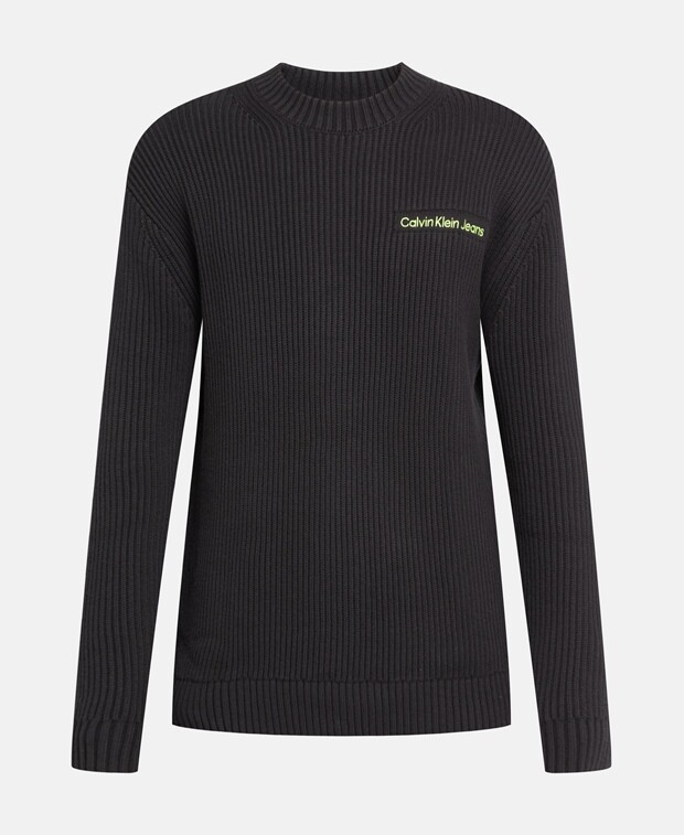 

Джемпер с длинными рукавами Calvin Klein Jeans, черный